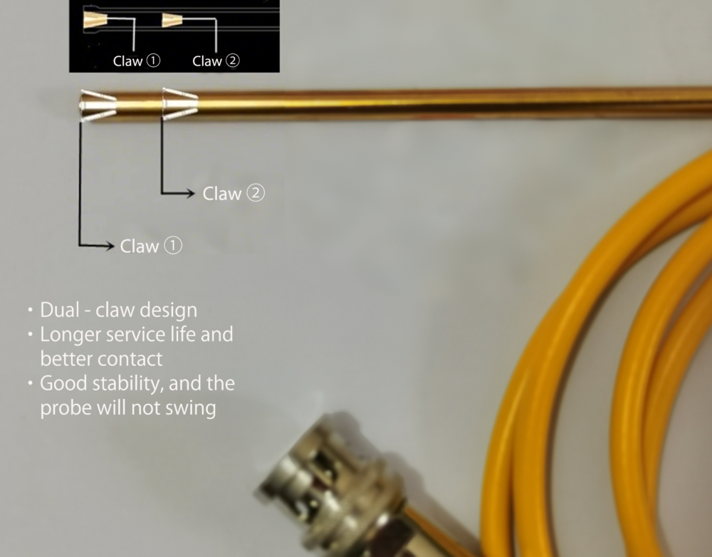 Low Noise Probe Rod Triaxial Connector
